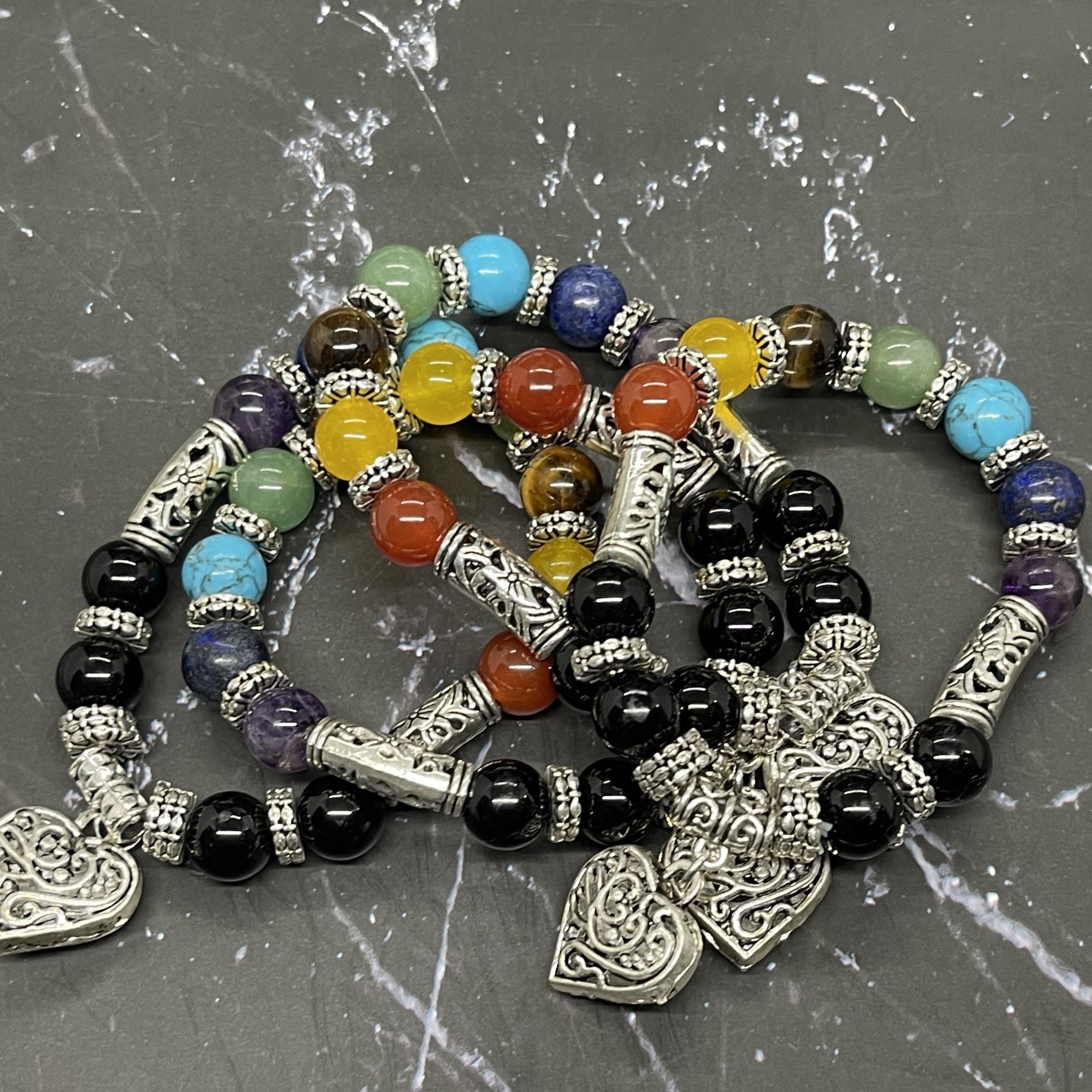 Seven Chakra Crystal Bracelet – Hope with Priyanka