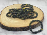 Black Green Jade Bracelet~ Energy Protector