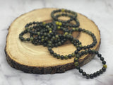 Black Green Jade Bracelet~ Energy Protector